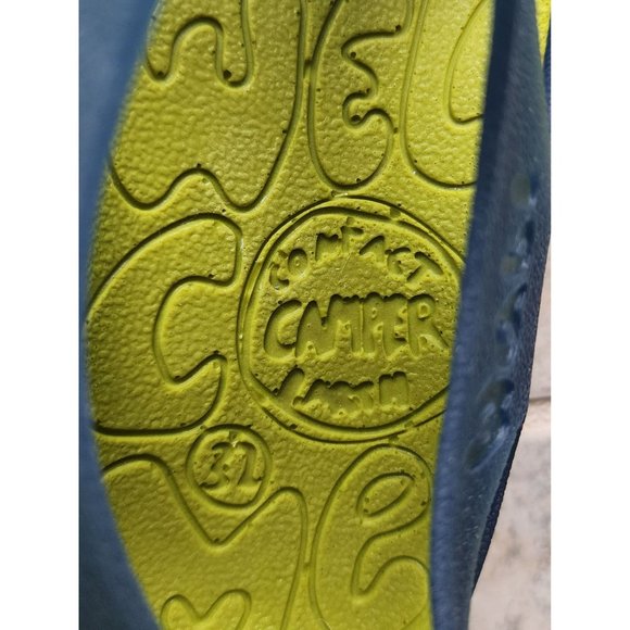 Wabi Camper Kids Unisex Contact Water Shoes Sandals Blue/Yellow Size 32 - Picture 5 of 5